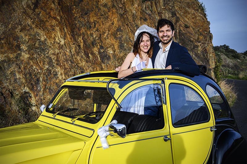 Mariage, Voiture de collection, Chauffeur